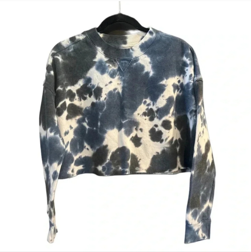 Cropped Tie-dye Sweater